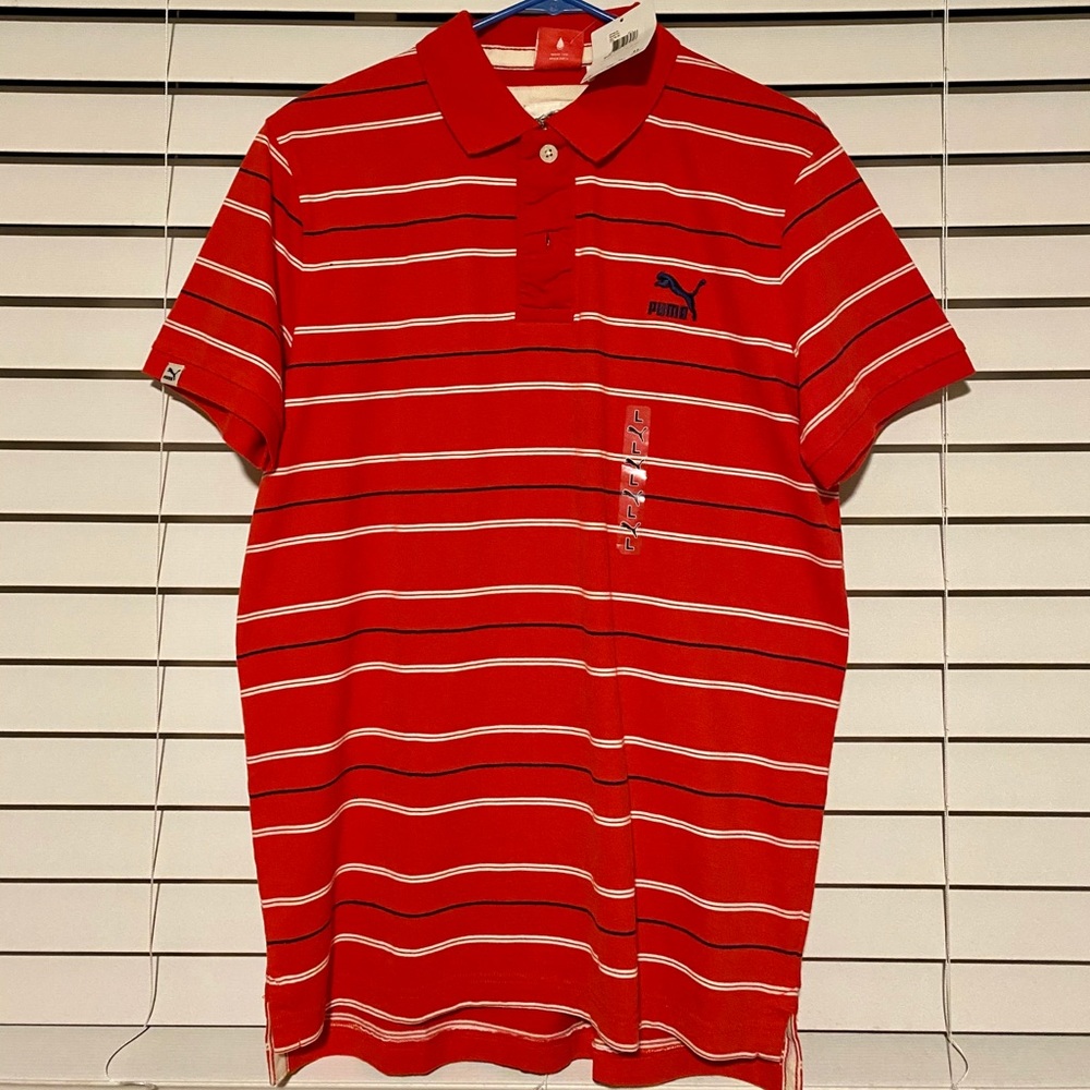 Stripped PUMA polo